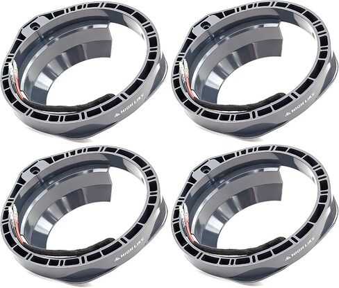 HIGHLIKEINST&Acc 4PCS HLSA-079 6"/6.5"/6.75" Car Speaker Adapter Bracket Speaker Wiring Harness Kit Compatible with 2006-2026 CR-V/Civic/Accord/Pilot/Odyssey/HR-V Aftermarket Front & Rear Door in Kuwait