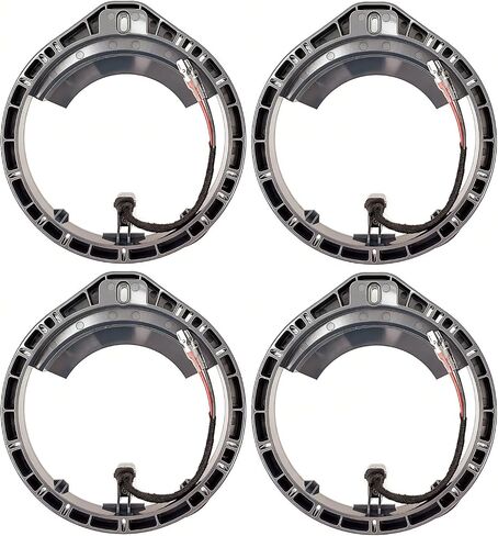 HIGHLIKEINST&Acc 4PCS HLSA-079 6"/6.5"/6.75" Car Speaker Adapter Bracket Speaker Wiring Harness Kit Compatible with 2006-2026 CR-V/Civic/Accord/Pilot/Odyssey/HR-V Aftermarket Front & Rear Door in Kuwait