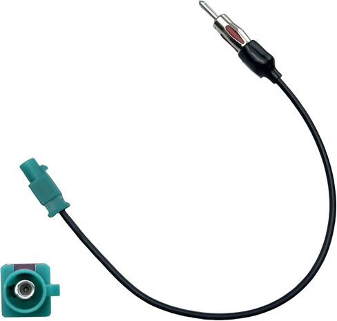 Radio Antenna Adapter Compatible with Dodge Jeep Ford Aftermarket Radio Stereo Antenna Adapter for Ram Wrangler C-Class Sprinter Buick Cadillac Aftermarket Stereo Antenna Connector Cable Plug in Kuwait