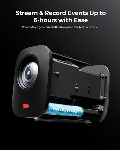 NearStream VM33 Gen 2 Wireless Streaming Camera 2K with 40X Hybrid Zoom in Kuwait