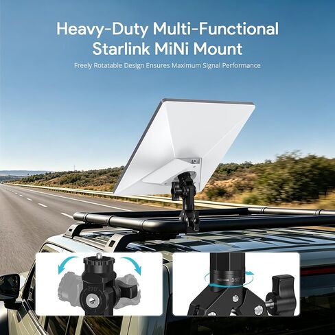 EDUP LOVE® Tripod & Pole Clamp Mount for Starlink Mini & Mini X in Kuwait