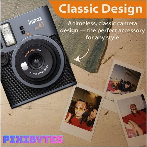 Fujifilm Instax Mini 41 Instant Film Camera... (Camera + 1 Twin Pick) in Kuwait