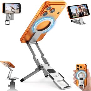 7RYMS 7RIG T1 حامل ثلاثي مغناطيسي للهاتف iPhone/Android، برغي 1/4 بوصة لمدونة الفيديو in Kuwait