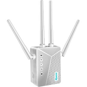 WiFi Extender Signal Booster, Internet Booster Repeater, Easy Setup, Works with Most Router in Kuwait