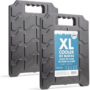 Cool Coolers by Fit & Fresh XL Tire Reusable Ice Packs for Coolers, 2pk in Kuwait