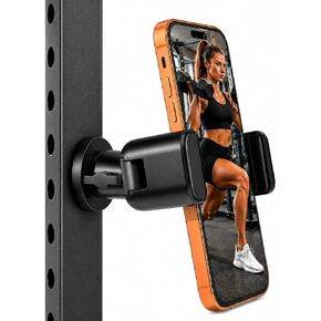 Magnetic Phone Holder for Gym, 360° Adjustable Strong Magnet Phone Mount in Kuwait