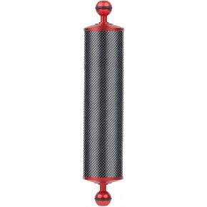Light Arm Underwater Buoyancy Arm Double Ball Arm Carbon Fiber Arm Mounting Arm with Rigid Tube and Smooth Positioning for Connected Accessories, Red, 12 Inch in Kuwait