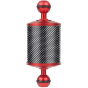 Light Arm Underwater Buoyancy Arm Double Ball Arm Carbon Fiber Arm Accessory Arm with Lightweight Body and Secure Aluminum Alloy Joints Suitable for, Red, 5 Inch / 127mm in Kuwait
