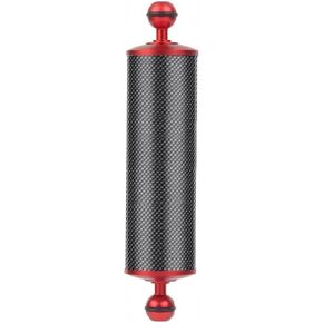 Light Arm Underwater Buoyancy Arm Double Ball Arm Carbon Fiber Arm Camera Arm with 1 inch Ball Ends and Stable Connection Layout Suitable for Scuba, Red, 10 Inch in Kuwait