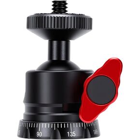 Cryfokt Aluminum Alloy Ball Head, 360 Panoramic Rotation in Kuwait