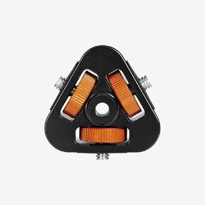 Suitable for Magic Wand RGB Light bar LED Video Light with Three universal1/4 Screws and a Universal 1/4" Screw Hole to Connect the Bracket to the Equator (Three-Sided Screws) (Three-Sided Interface) in Kuwait