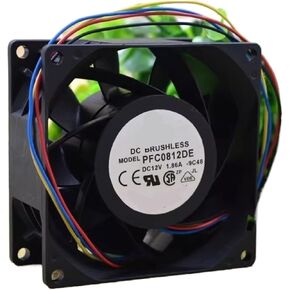 PFC0812DE 80mm 8cm 8038 12V 3.30A 4-pin Cooling Fans in Saudi Arabia