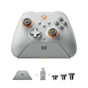 BIGBIG WON Gale Hall Wireless Controllers Motion Control, Hall Joysticks&Triggers, 3 Pairs of Thumbsticks, PC App Game Controllers for Switch/PC/iOS/Android Gaming Controller (HS-GaleHall-Grey) in Saudi Arabia