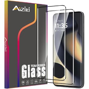 2-Pack Tempered Glass for Moto Edge 2024 Screen Protector, 3D Full Coverage [Case Friendly & Ultra Resistant], Scratch-Proof Bubble Free Film for Motorola Edge 2024, Easy Installation in Kuwait