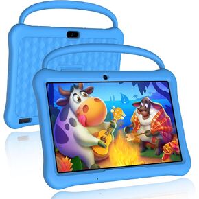 Kids Tablet 10 inch, 4GB 64GB, Expandable 1TB, 6000mAh(Pink) in Saudi Arabia