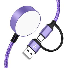 Samsung Watch Charger for Galaxy Watch 8/8 Classic/7/6/6 Classic/Ultra/FE in Kuwait