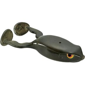 SPRO Fishing SEFF65GRNP Flappin Frog 65 Green Pumpkin Ewg Double Ss De NSC 4/0 in Kuwait