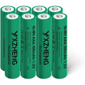 أضواء الطاقة الشمسية 8 قطع AAA 300 مللي أمبير بطارية NI-MH 1.2 فولت وحدات تحكم أضواء الحديقة القابلة لإعادة الشحن (8xAAA) in Kuwait
