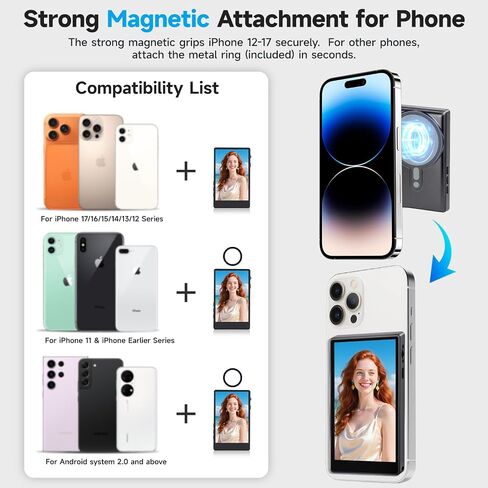Vlog Selfie Monitor Screen, Screen Mirroring for iPhone in Saudi Arabia