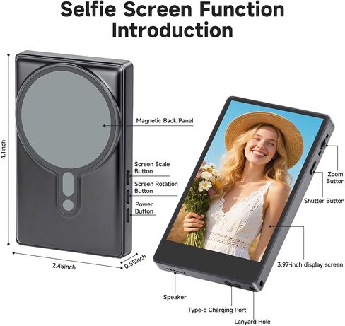 Vlog Selfie Monitor Screen, Screen Mirroring for iPhone in Saudi Arabia