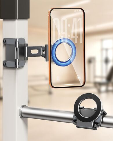 Dual Magnetic Phone Holder, Mount Stand for MagSafe for Wall & Desk in Kuwait
