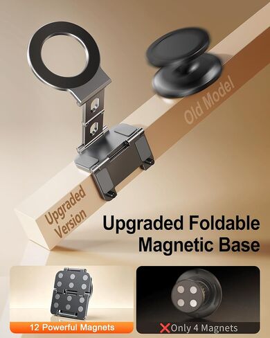 Dual Magnetic Phone Holder, Mount Stand for MagSafe for Wall & Desk in Kuwait