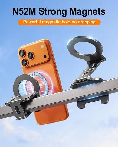 Dual Magnetic Phone Holder, Mount Stand for MagSafe for Wall & Desk in Kuwait