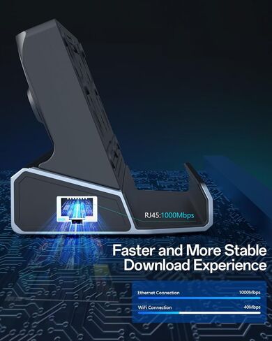13-in-1 Dual-Fan Docking Station for Steam Deck/MSI Claw/Switch in Kuwait