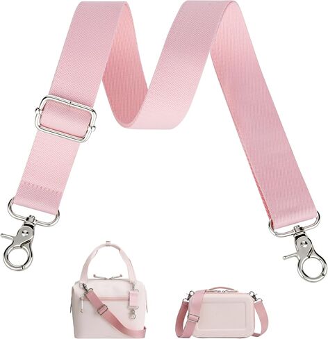 Shoulder Strap Compatible with Stanley Cooler Bag and Lunch Box, Made of Nylon Webbing Straps, Thick and Soft Pad for Comfortable Carrying, Replacement Straps for Lunch Box in Kuwait