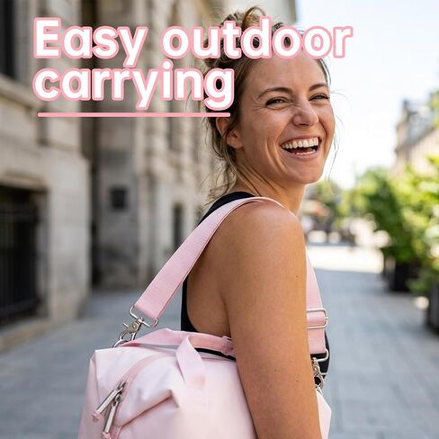 Shoulder Strap Compatible with Stanley Cooler Bag and Lunch Box, Made of Nylon Webbing Straps, Thick and Soft Pad for Comfortable Carrying, Replacement Straps for Lunch Box in Kuwait