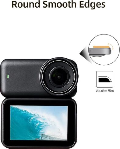 Lens protective film for DJI Osmo Nano camera, HD Protective Film 6h Hardness Lens protective film,Easy Installation,Anti-Scratch,HD Quality,(6 Pack) in Kuwait