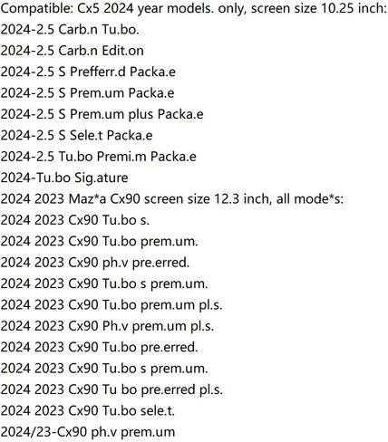 Navigation SD Card GPS Maps Compatible with 2024-2025 CX-5, 2023-2025 CX-90, 2024 CX-30/3, USA/CAN/MEX Maps in Kuwait