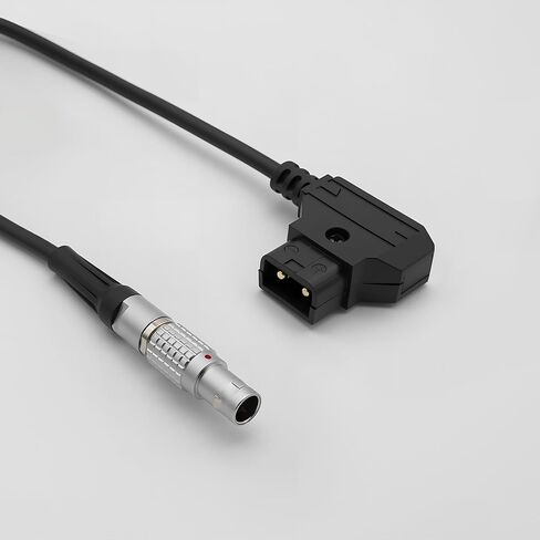 D-TAP to 0B 2 Pin LEMO-Compatible Male Power Coiled Cable for Suitable Teradek Z CAM ARRI RED DJI TILTA Paralinx Preston Transvideo Offhollywood Switronix Panasonic, 59in" in Kuwait
