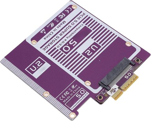 Pissente PCIe 5.0 X4 to U.2 Adapter Card, 128Gbps in Saudi Arabia