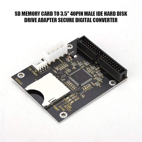 Pissente SD to 40 Pin IDE Adapter, Secure Digital Converter in Saudi Arabia