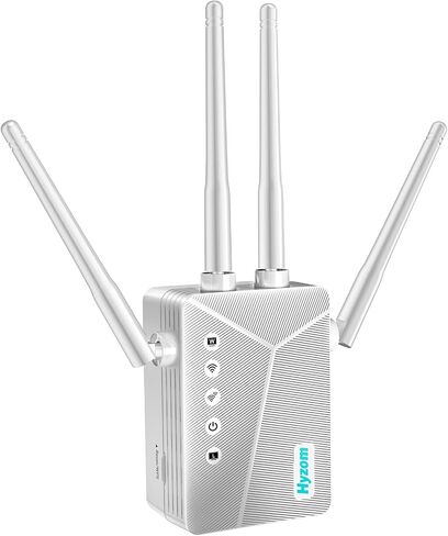 WiFi Extender Signal Booster, Internet Booster Repeater, Easy Setup, Works with Most Router in Kuwait