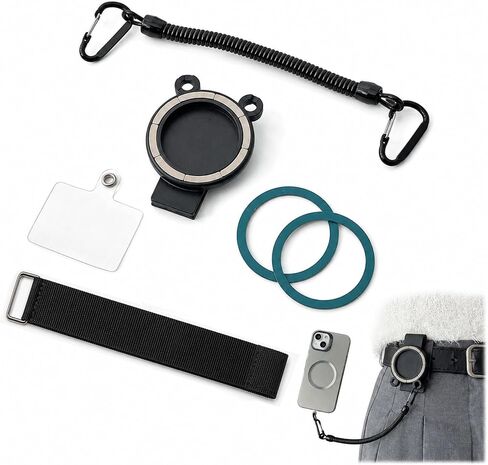 Magnetic Belt Clip Universal Wrist/Backpack Phone Holder Mount in Saudi Arabia