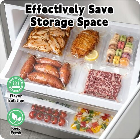 Vacuum Seal Bags For Food Compatible with Nesco VS-12 Deluxe Vacuum Sealer in Saudi Arabia