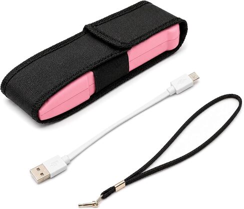 POLICE Stun Gun for Self Defense 916 – High Voltage Rechargeable with LED Flashlight, Compact & Heavy Duty – Personal Security for Women – Pink in Kuwait