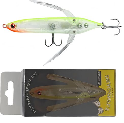 Topwater Crawler Walks On Water Dragonfly Big Bass Blow Ups Great Fishing Gift Great for Freshwater Fishing in Saudi Arabia