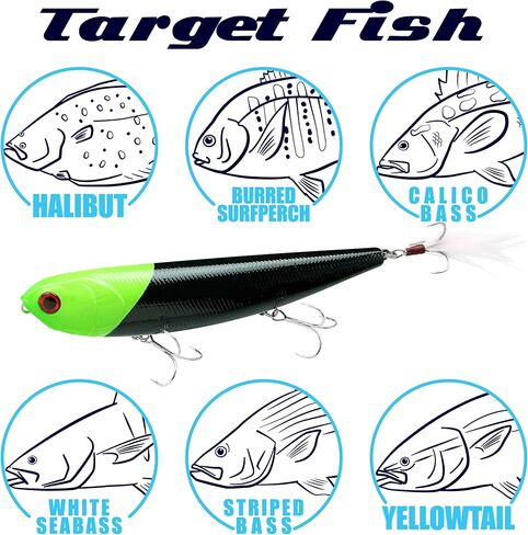 LUCKY CRAFT SW Sammy 128, Topwater Fishing Bait in Kuwait
