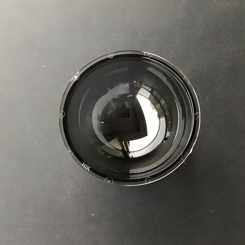 2 Inch Mini Smoked Dome Round Cover, Polycarbonate Black Color CCTV Security Camera Protection Covers, Half Ball Hemisphere Camera Replacement Plexiglass Lens Cap, Dome Outer Diameter 49mm in Kuwait