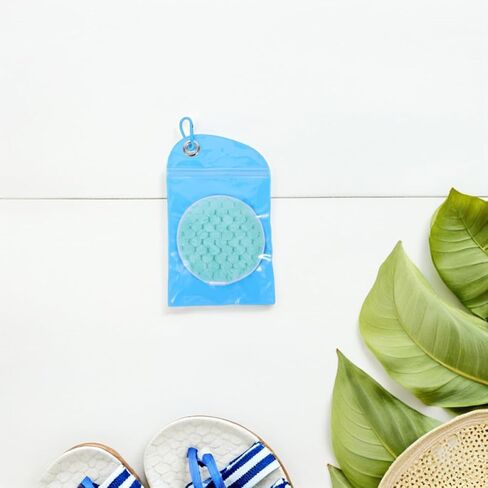 Baluue 2pcs Blue Cotton Sand Remover Bag for Beach and Travel Use in Kuwait