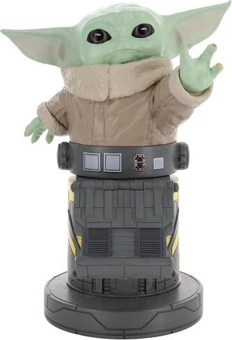 Cableguys Grogu Mandalorian Apprentice Controller Holder & Phone Stand - Gaming Setup Accessories for Desk and Game Room, Stand Compatible with Xbox, PlayStation & Most Standard Game Controllers in Kuwait