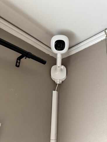 Aureli Corner Mount Adapter Compatible with Nanit Wall Mount, Baby Monitor Corner Bracket for Nanit Pro Camera, Whole-Room Nursery Viewing, Made in USA in Kuwait