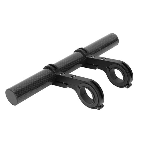 Bike Handlebar Extension Bracket with Double Clamp - 7.9" Aluminum Alloy Rod for Speedometer & Phone Mount, Fits 31.8mm/25.4mm Handlebars(Red) in Kuwait