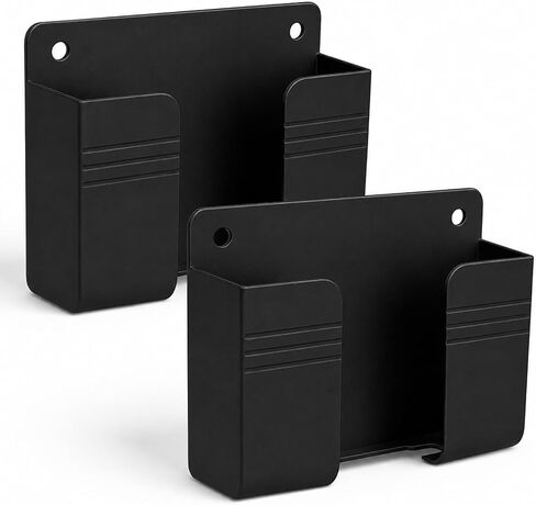 TIESOME 2 Pcs Wall Mount Phone Holder in Kuwait
