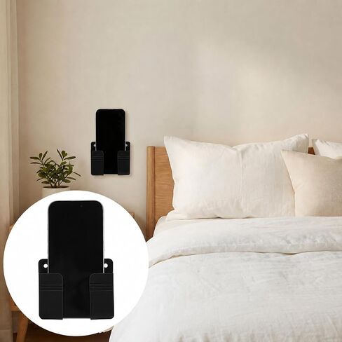 TIESOME 2 Pcs Wall Mount Phone Holder in Kuwait