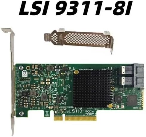 LSI9311 8I 8 Port Internal SASs Adapter for Data Center Bandwidth Needs IT Mode HBA Card in Kuwait