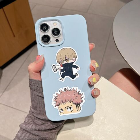 50Pcs Manga Jujutsu Kaisen Stickers Mixed Pack Hot Cartoon Anime Stickers Decorative Sticker for Kids Teens Adults Waterproof Sticker for Water Bottle Laptop in Kuwait